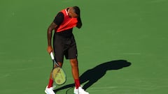 Pudo acabar mal: vean lo que hizo Kyrgios tras perder con Nadal