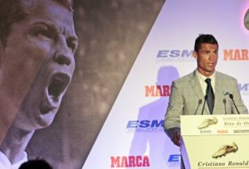 Cristiano Ronaldo gana su cuarta Bota de Oro