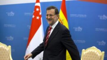 Mariano Rajoy llegó a Buenos Aires para intervenir ante el COI