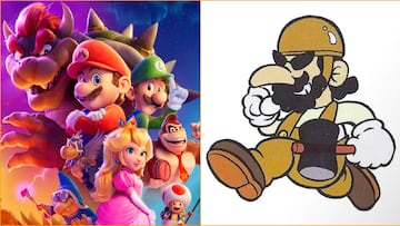 pelicula super mario bros foreman spike villano bowser wrecking crew nes