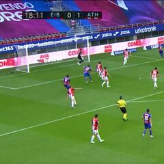 Dejarse la sangre por meter un gol con tu equipo de manera explícita: el 1-1 del Eibar...