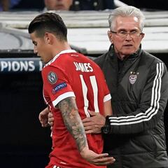 Heynckes: "James es fantástico, un genio del fútbol"