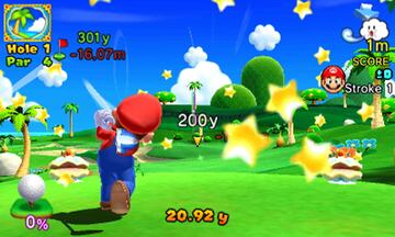 Captura de pantalla - Mario Golf World Tour (3DS)