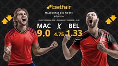 Macedonia del Norte vs. Bélgica: horario, dónde ver, pronósticos y clasificación
