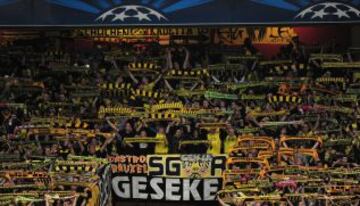 Tercera fase de grupos de la Liga de Campeones. Partido Arsenal-Borussia Dortmund.