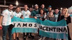 Mensajes de aliento de las esposas de los jugadores de la Selecci&oacute;n argentina