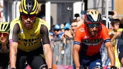 Nibali: “Si Roglic quiere seguirme, puedo enseñarle todos los trofeos en mi casa”