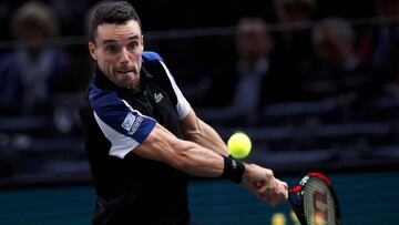 Bautista, Verdasco y Feliciano caen en Par¨ªs, ya sin espa?oles