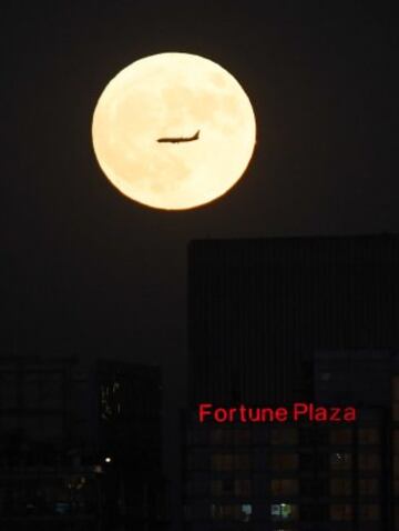 La superluna en Pek¨ªn.
