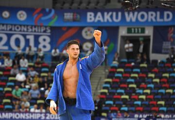 El judoca de origen georgiano conquistó el oro en la categoría de -90kg gracias a un 'waza ari' en el tiempo extra sobre el cubano Silva Morales. 

