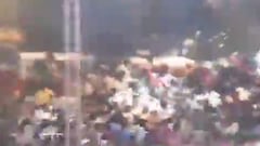 Más de 100 heridos al derrumbarse una grada en India