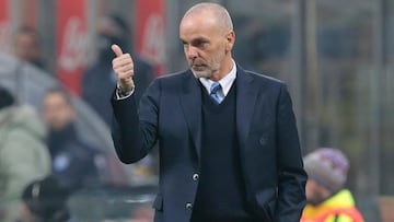 Inter Milan coach Pioli expects tight Roma clash