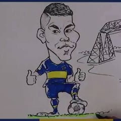 La vida de Jorman Campuzano al estilo 'Boca Cartoon'