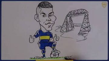 La vida de Jorman Campuzano al estilo 'Boca Cartoon'