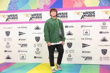 Noan a su llegada al photocall de LOS40 Music Awards Santander.