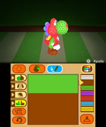 Captura de pantalla - Poochy &amp; Yoshi&#039;s Woolly World (3DS)