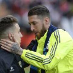 El bonito gesto de Sergio Ramos con el rayista Jonathan Montiel