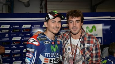 18/06/18 MOTOCICLISMO FERNANDO Alonso y JORGE Lorenzo ENVIADA.MONICAARIAS. PUBLICADA 19/06/18 NA MA39 1COL