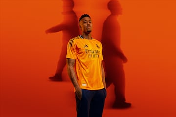 El naranja, protagonista de la segunda equipación del Real Madrid