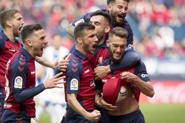 Roberto Torres resolvió el encuentro entre Osasuna y Espanyol al transformar un penalti cometido por Víctor Sánchez: un pase del propio Roberto Torres golpeó en el codo del defensa espanyolista. El propio número 'diez' rojillo transformó la pena máxima a través de un lanzamiento 'made in Panenka'.