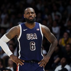 LeBron pide a su hijo Bronny ‘ser más agresivo’ en los juegos de los Lakers