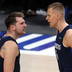 Is there beef between Luka Doncic and Kristaps Porzingis?