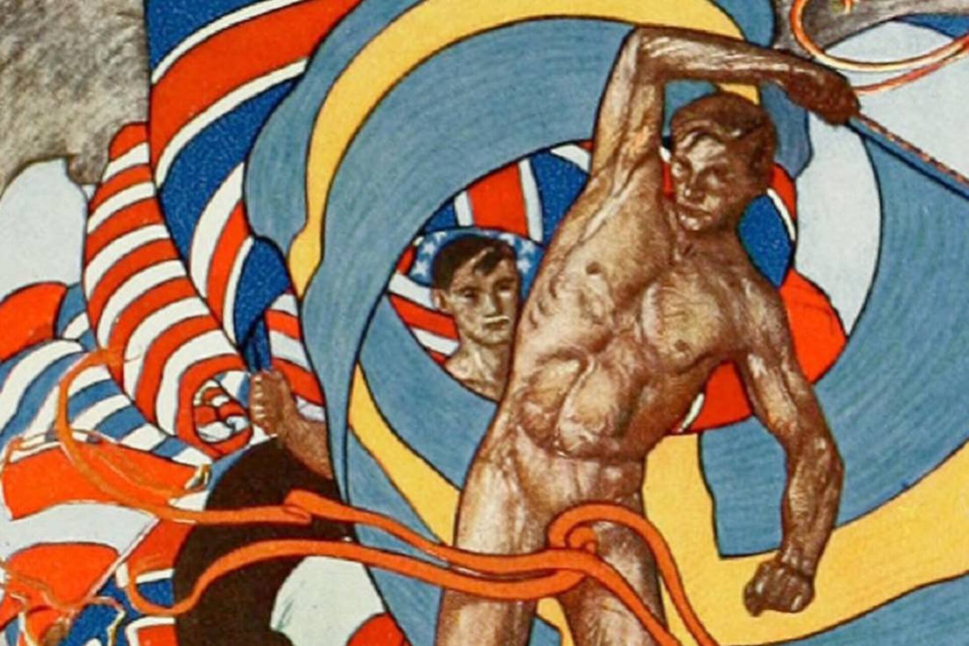 Póster de los JJOO de Estocolmo 1912