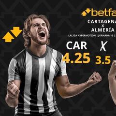 FC Cartagena vs. UD Almería: horario, TV, pronósticos, estadísticas y clasificación