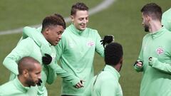 Balanta y Arias cambian de foco: La mira en la Europa League