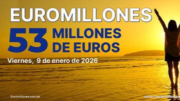 Euromillones: comprobar los resultados del sorteo de hoy, viernes 9 de enero