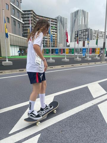 Hoy, a eso de las 20:00 horas, "Jose" será la primera skater chilena en competir en unos Juegos Olímpicos. La deportista está auspiciada por Toyota.