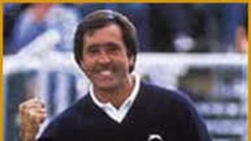 <B>MÍTICO.</B> Severiano Ballesteros en St. Andrews, un imagen para la historia.