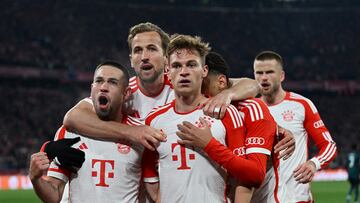 A bullet header in the 63rd minute from Kimmich was enough to send Bayern Munich past Arseanal in the Champions League quarter-final second leg.