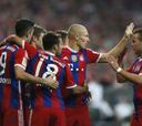 Robben desnivela un discreto debut del Bayern de Múnich