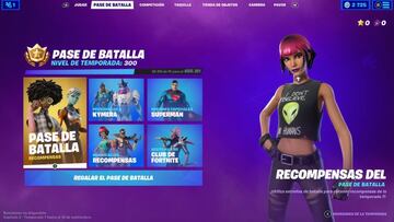 Seg&uacute;n la pantalla &quot;Pase de Batalla&quot;, la Temporada 7 de Fortnite terminar&aacute; el 12 de septiembre (ver abajo a la izquierda)