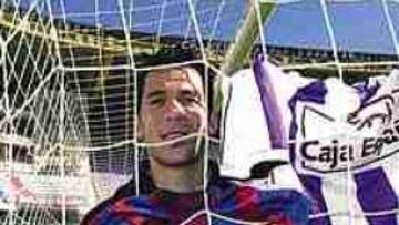 Luis García, del Valladolid, tiene el corazón azulgrana.