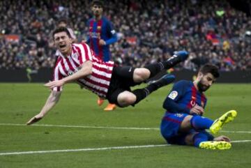 Laporte y Piqué. 

