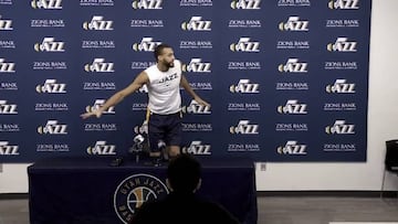 Gobert se burla del coronavirus y 2 días después da positivo