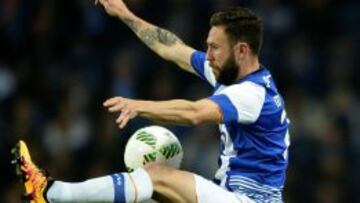 Miguel Lay&uacute;n fue el &uacute;nico mexicano que tuvo actividad en la semifinal de vuelta de la Copa Portuguesa.