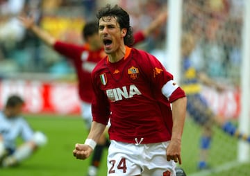 22 jugadores leyenda del A.S. Roma