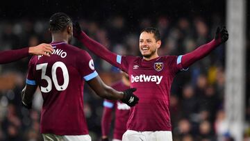 Chicharito da asistencia en la victoria del West Ham