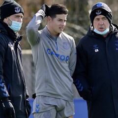 El difícil calendario que le espera a James: Tottenham, Arsenal, City