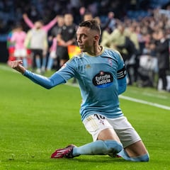 Aspas completa el G8 histórico del gol en la Liga