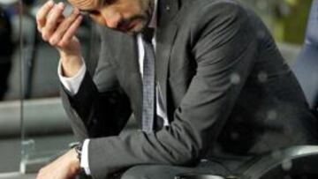 Guardiola: "Felicito al Real Madrid, que será campeón"