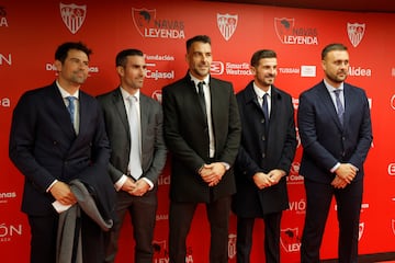 Coke Andújar, Alejandro Alfaro, Álvaro Negredo, Javi Varas y Juan Cala. 

 