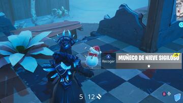 Fortnite Battle Royale: Así es el muñeco de nieve sigiloso