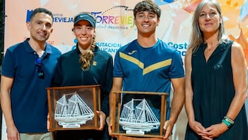 El Open Ciudad de Torrevieja, referente dentro del Circuito IBP Tenis Pro, corona a Giaccio y García