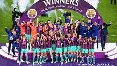 El FC Barcelona es el equipo que más veces ha participado en la competición, un total de 10. La primera temporada en Europa fue la 2012/2013 tras conseguir quedar primeras en Liga, por primera vez en la historia también. En su primera participación consiguieron llegar a dieciseisavos de final, donde el Arsenal Ladies las eliminó por 0-7 (resultado global). En las dos siguientes temporadas, el equipo cayó en octavos. En 2015, se produjo el inicio de la etapa gloriosa que dura hasta la actualidad. El conjunto azulgrana llegó a cuartos de final, tras caer eliminadas contra el PSG, y en 2016, 2017 y 2018 llegaron a semifinales, donde cayeron frente al Wolsfburgo, PSG y Olympique de Lyon respectivamente.  En 2019 hicieron historia al llegar por primera vez a la final, pero un experimentado Lyon ganó por 4-1. En 2020 volvieron a caer en semifinales, pero en 2021, el Barça por fin pudo resarcirse de la final de hace dos años y ganó su primera Champions en la historia por 4-0 al Chelsea. La temporada pasada, el equipo culé también llegó a la final, pero otra vez el Lyon las dejó sin título, tras ganar por 1-3.