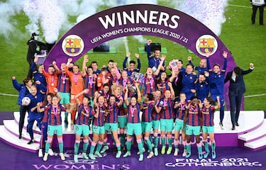 El FC Barcelona es el equipo que más veces ha participado en la competición, un total de 10. La primera temporada en Europa fue la 2012/2013 tras conseguir quedar primeras en Liga, por primera vez en la historia también. En su primera participación consiguieron llegar a dieciseisavos de final, donde el Arsenal Ladies las eliminó por 0-7 (resultado global). En las dos siguientes temporadas, el equipo cayó en octavos. En 2015, se produjo el inicio de la etapa gloriosa que dura hasta la actualidad. El conjunto azulgrana llegó a cuartos de final, tras caer eliminadas contra el PSG, y en 2016, 2017 y 2018 llegaron a semifinales, donde cayeron frente al Wolsfburgo, PSG y Olympique de Lyon respectivamente.  En 2019 hicieron historia al llegar por primera vez a la final, pero un experimentado Lyon ganó por 4-1. En 2020 volvieron a caer en semifinales, pero en 2021, el Barça por fin pudo resarcirse de la final de hace dos años y ganó su primera Champions en la historia por 4-0 al Chelsea. La temporada pasada, el equipo culé también llegó a la final, pero otra vez el Lyon las dejó sin título, tras ganar por 1-3.