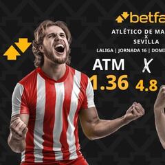 Atlético de Madrid vs. Sevilla FC: horario, dónde ver, pronósticos y clasificación